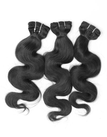 Body Wavy Hair Extensions. Body Wavy Hair Is Natural and Wavy In structure. Hair Extensions From South Indian Temples. These Are Made Of Human Hair. Procured From South Indian Temples.