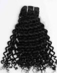 Machine-Weft Curly Virgin Hair Extensions
