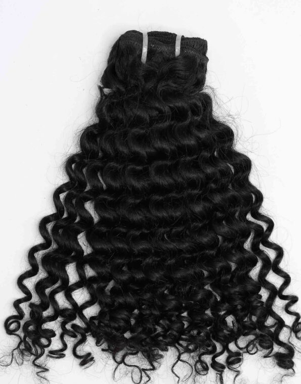 Curly hair extensions of thick lengths from south Indian. Our hair extensions are made of human hair they are virgin hair and natural. Indian Hair extensions with black color. Curly hair extensions natural hair and color.