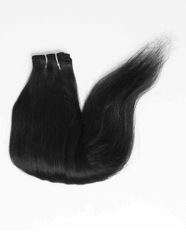 Thicklengths human hair extensions Beautiful straight virgin hair. Human hair extensions with black and other colors. straight hair is a good texture and natural hair. our hair extensions are Indian hair extensions. Procured From South Indian Temples.