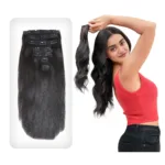 7 Set Clip hair extensions straight