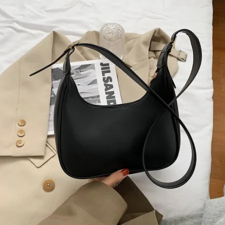 Retro Handbags Underarm Handbags Simple Fashion Handbags Shoulder Messenger Dumpling Bag